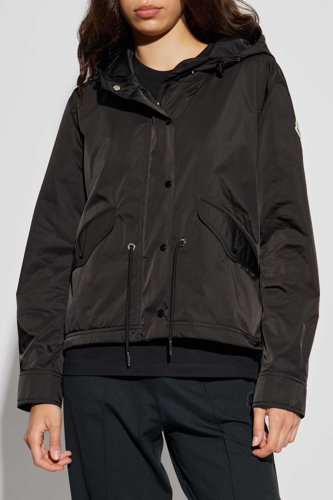 Black Hooded jacket 